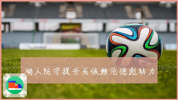 湖人防守提升或依赖范德彪助力